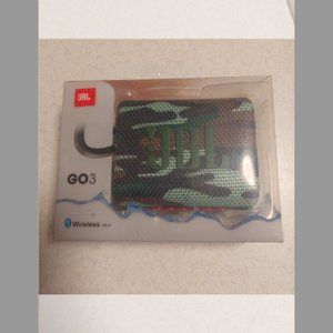 JBL Go 3: Portable Speaker with Bluetooth, Built-in Battery, Waterproof and Dust